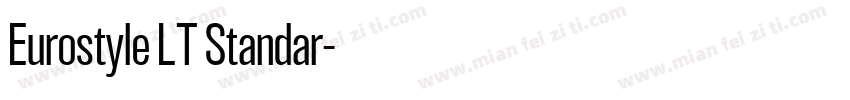 Eurostyle LT Standar字体转换